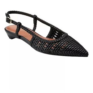 Marc Fisher Kelysa Woven Slingback Flats